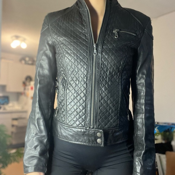 DKNY Moto Jacket - Picture 4 of 5